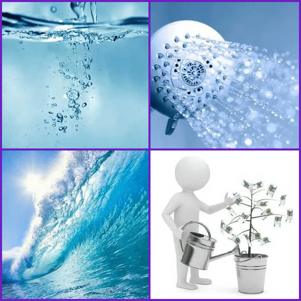 4 Pics 1 Word –  WATER answer