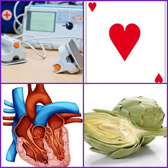 4 Pics 1 Word –  HEART answer