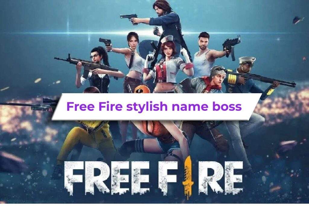 Free Fire stylish name boss