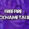 Free fire nickname tamali