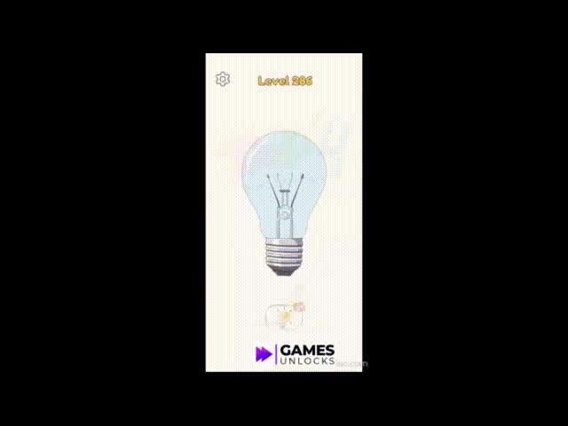 Dop 4 Level 286 answer  – Light Bulb