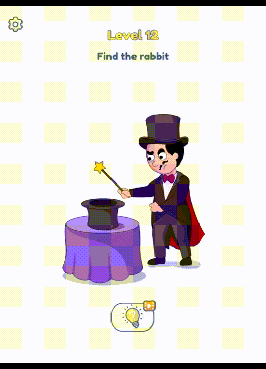 DOP 2 Level 12 Find the rabbit Answer