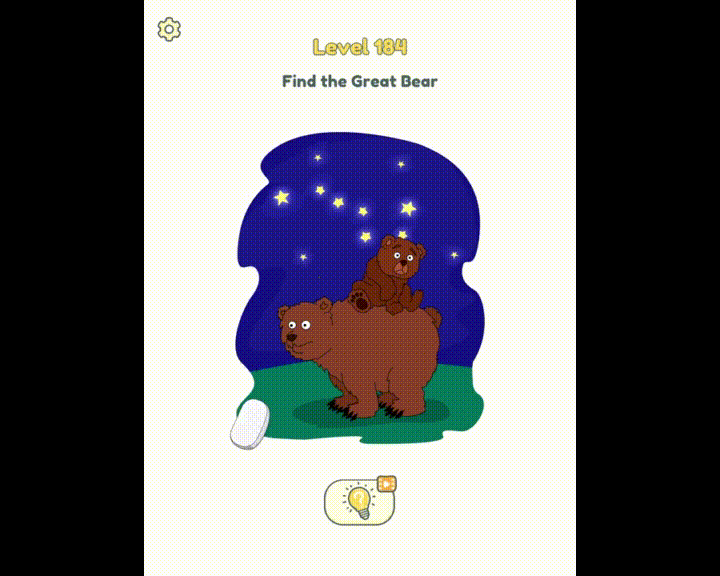 DOP 2 Level 184 Find the Great Bear Answer