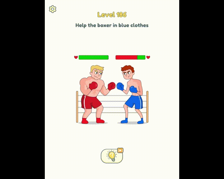 DOP 2 Level 186 Help the boxer in blue clothes Answer