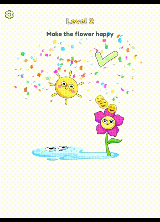 DOP 2 Level 2 Make the flower happy Answer