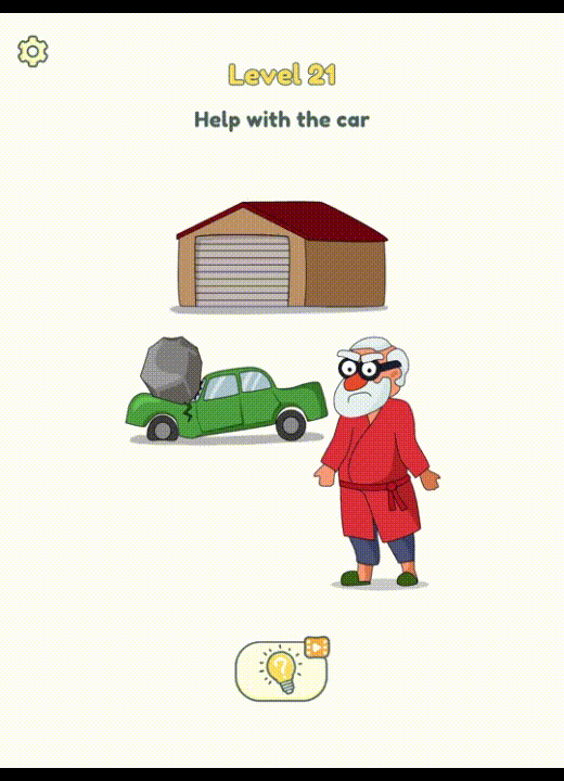 DOP 2 Level 21 Help with the car Answer