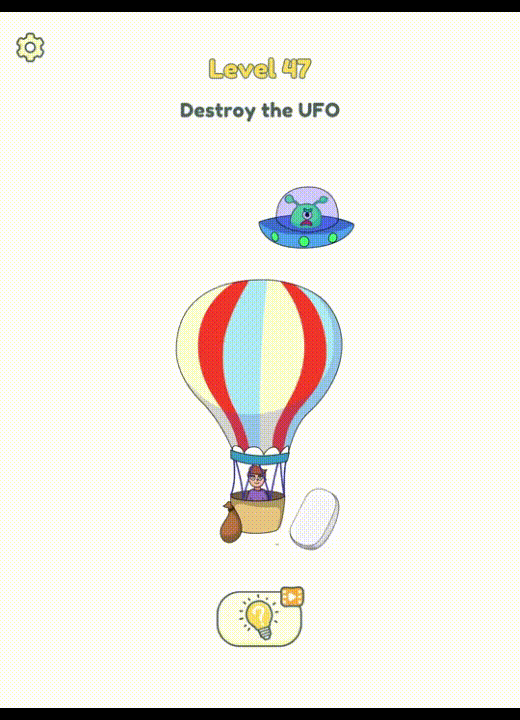 DOP 2 Level 47 Destroy the UFO Answer