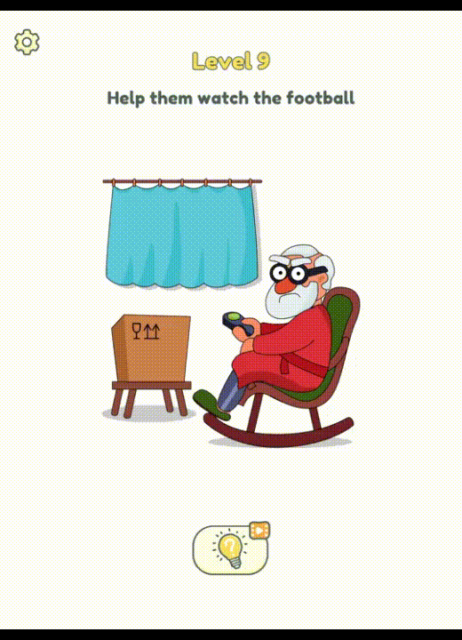 DOP 2 Level 9 Help them watch the football Answer